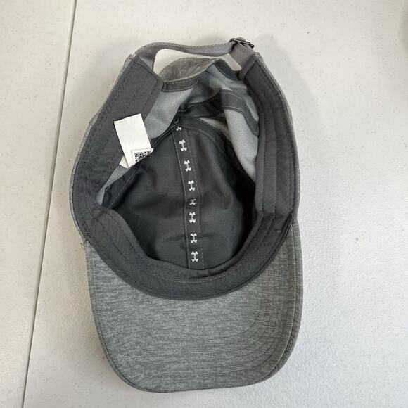 Under Armour Women's Hat Slideback Gray Embroidered Center Logo Lightweight - Picture 9 of 13